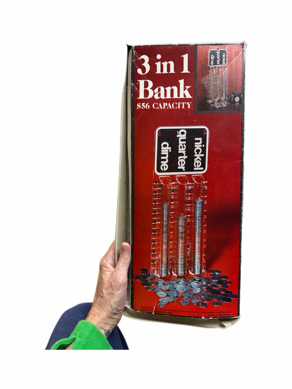 Target 3-in-1 Coin Bank vintage